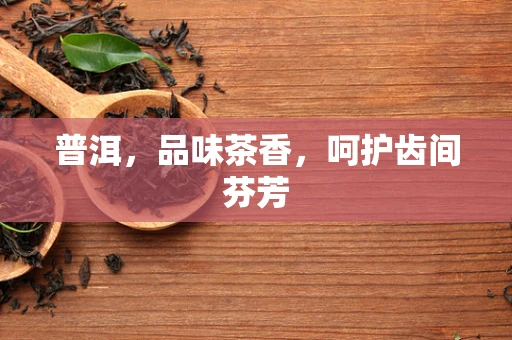 普洱，品味茶香，呵护齿间芬芳