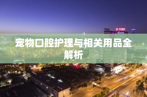 宠物口腔护理与相关用品全解析