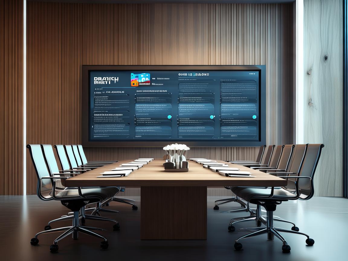 会议室里的口腔健康探讨