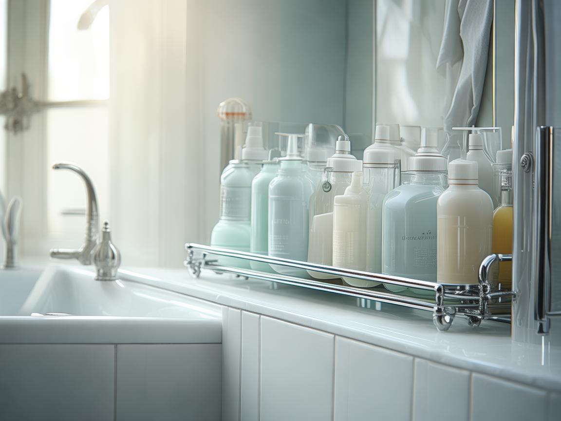 卫生间清洁用品架与口腔健康的微妙关联