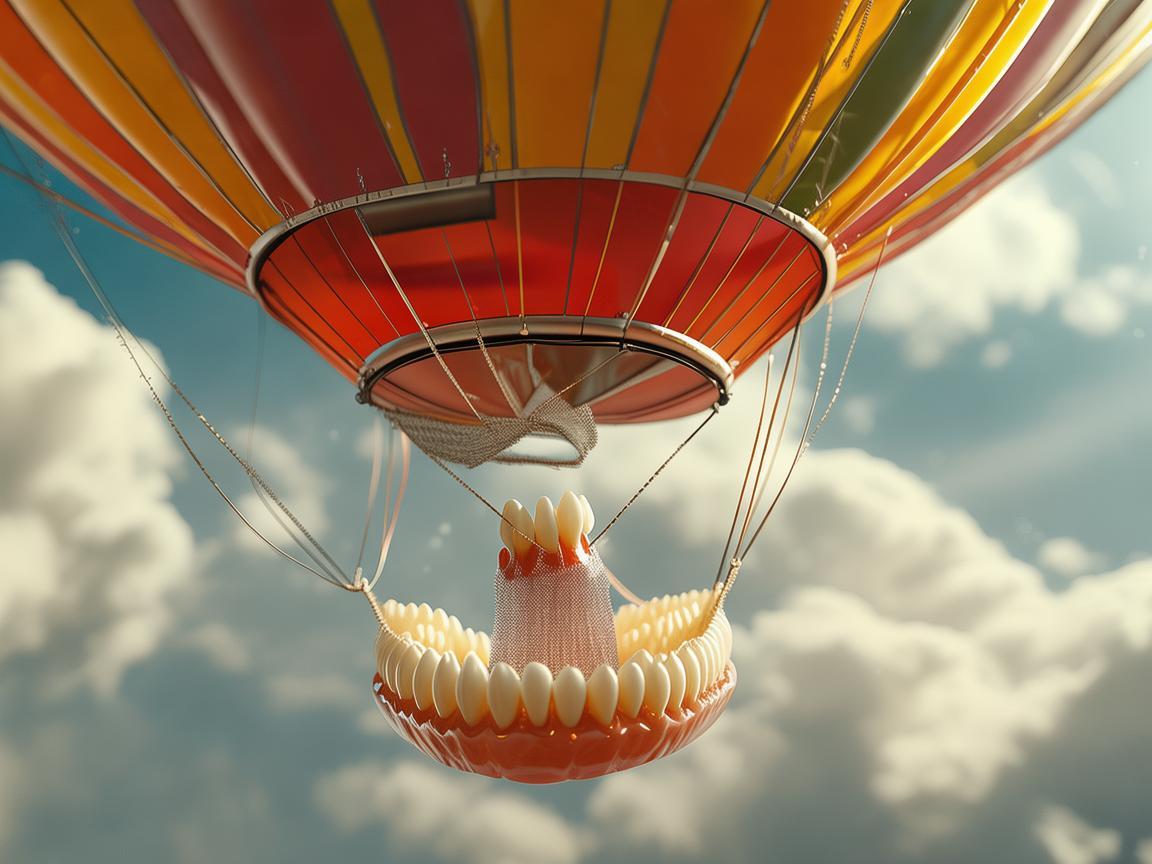 小小牙齿与热气球的奇妙关联 小小牙齿与热气球的奇妙关联