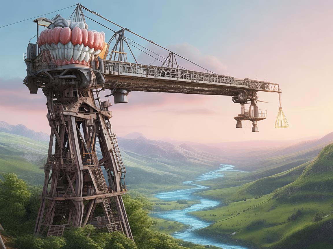 铁路架桥机与口腔健康的奇妙关联