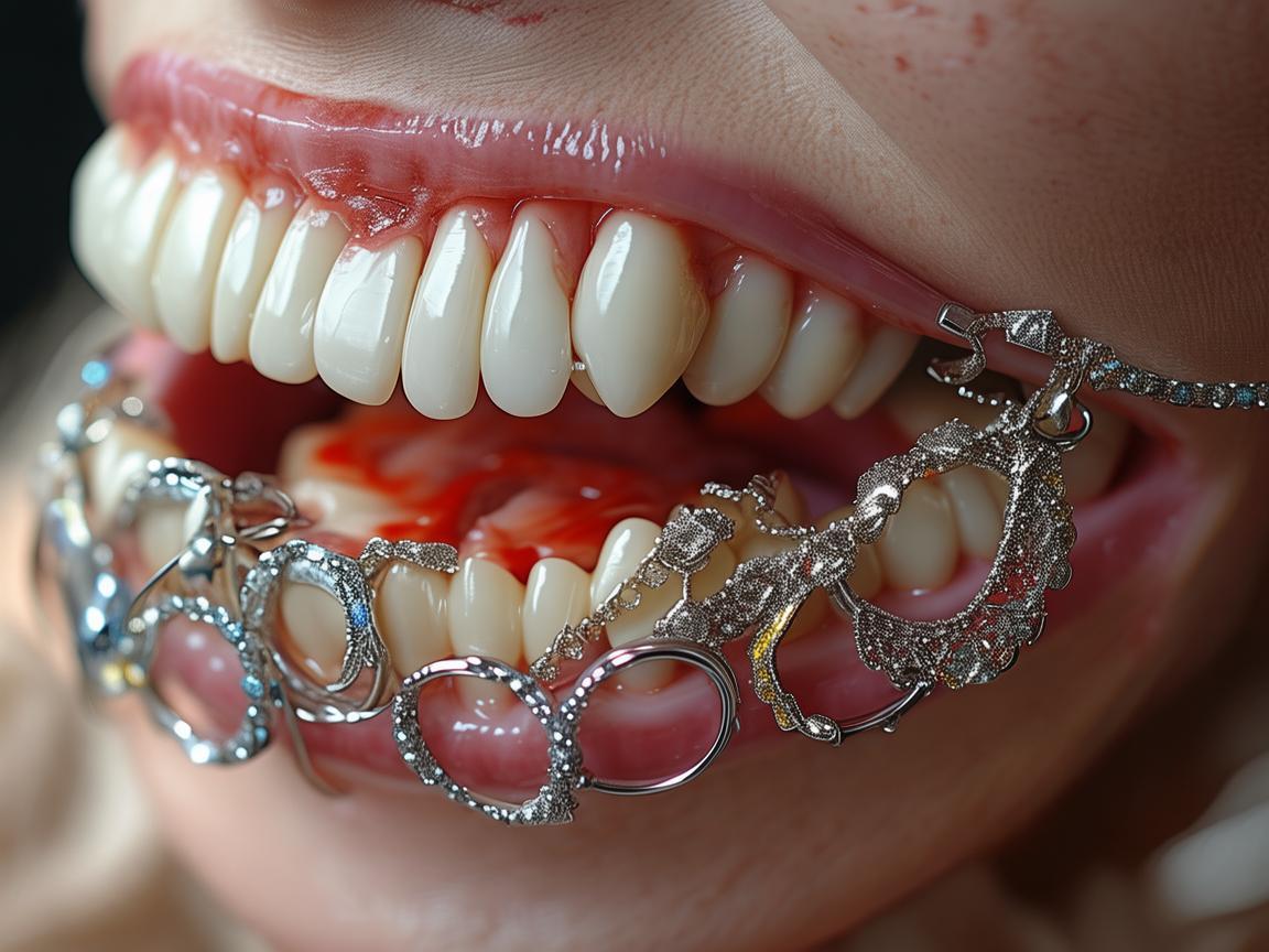 指饰佩戴不当可能引发的口腔问题