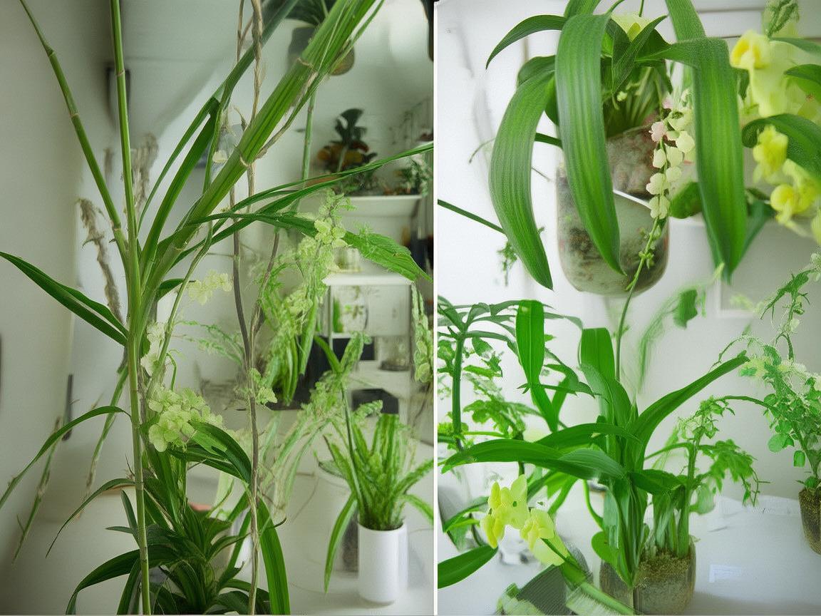 牙科诊室里的装饰植物