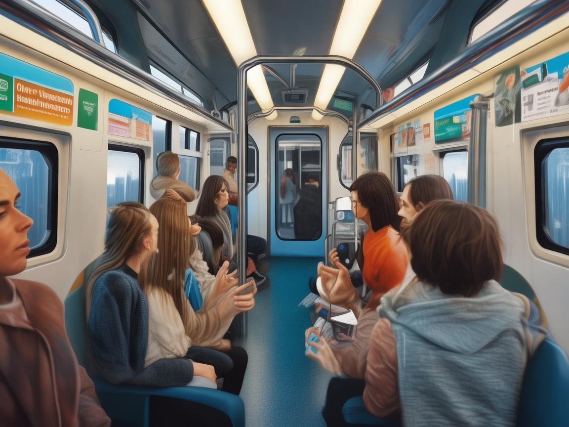 轻轨车厢中的口腔危机与防护之道