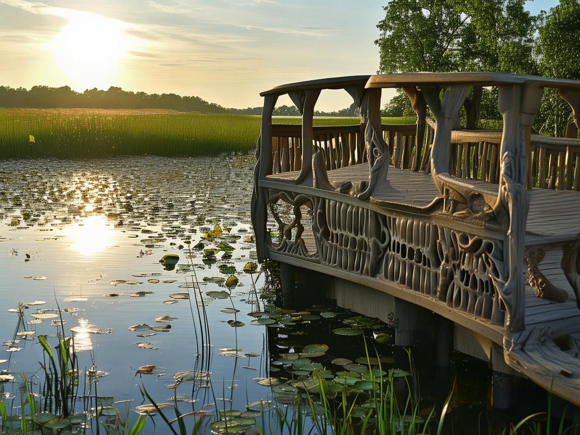 沼泽观景台，口腔健康的别样隐喻