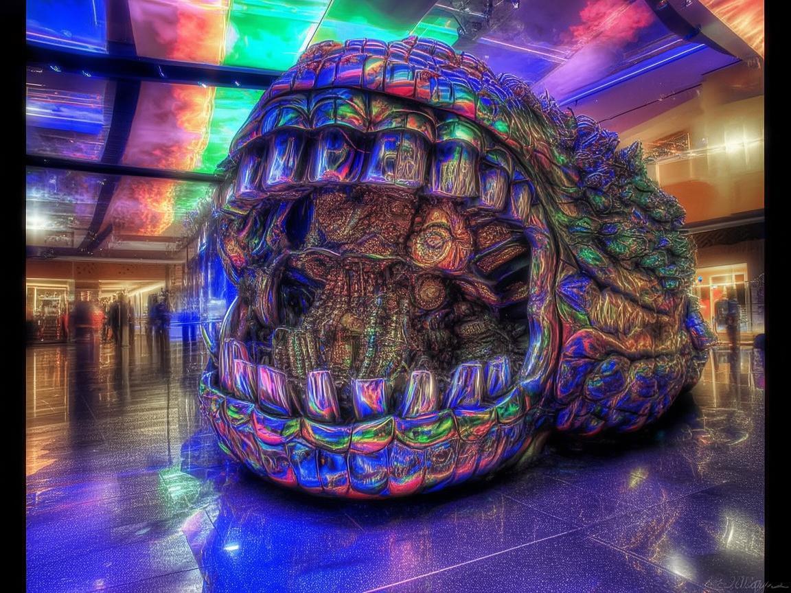 购物中心里的齿间秘密