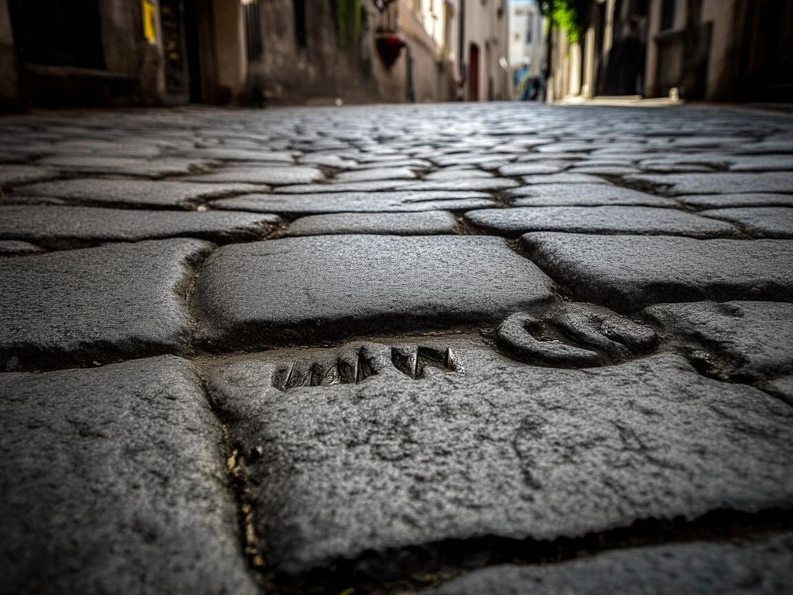 古镇街石板路下的牙齿秘密