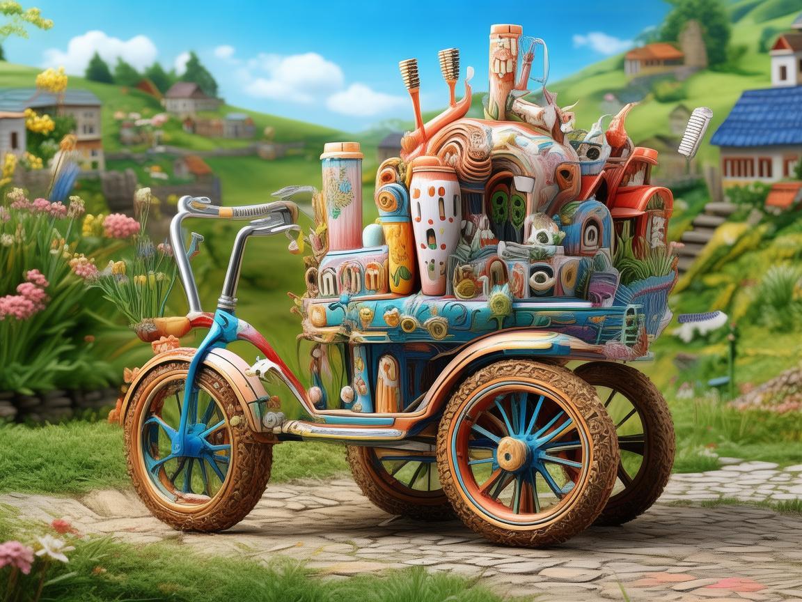 人力三轮车与口腔健康的奇妙关联