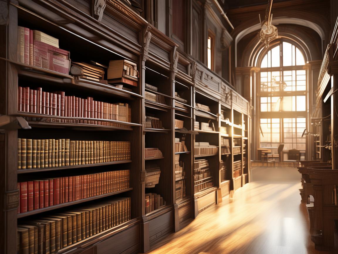 大学图书馆，口腔知识的宝藏库