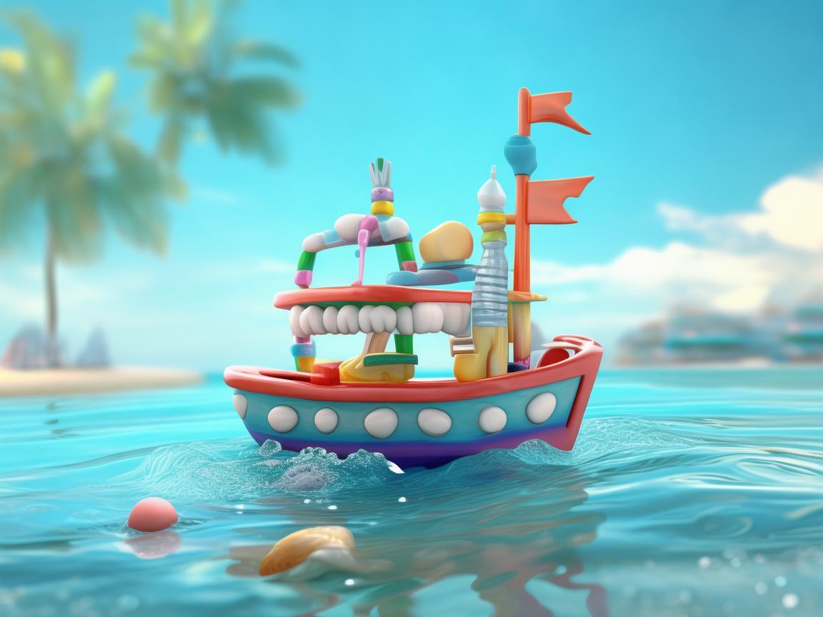 小小游艇守护口腔健康