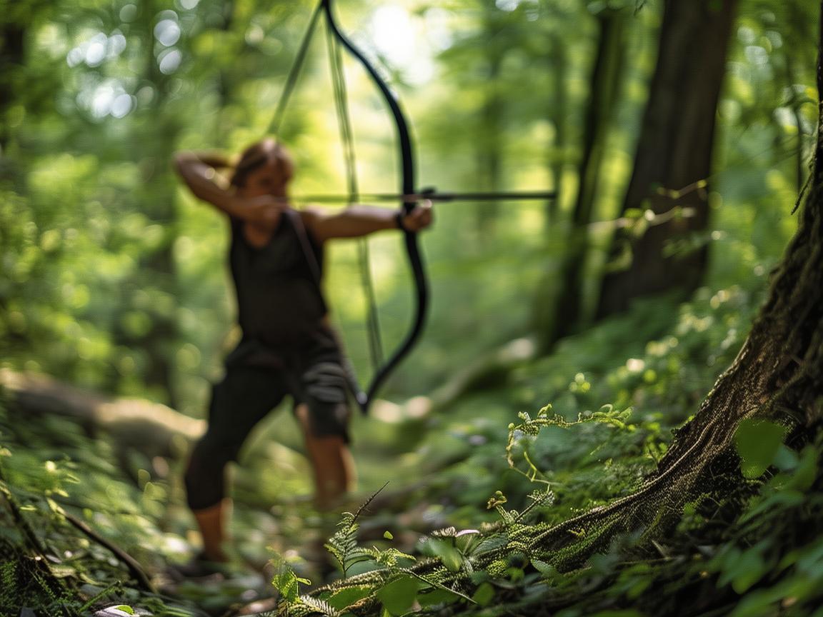 从射箭动作看口腔健康与姿态关联